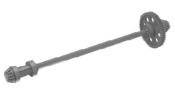 J-026-36 AB1:20 MainDriveShaft mit HZR/KR